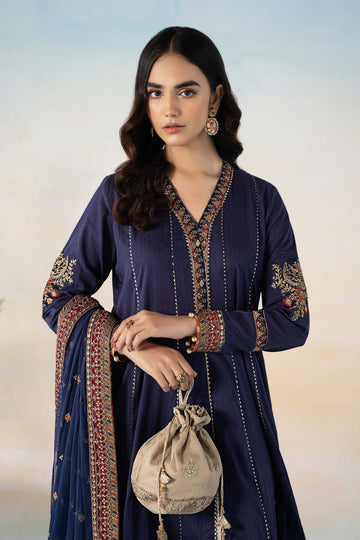 Maria B DWE2455-ESM-BLU Online Shopping